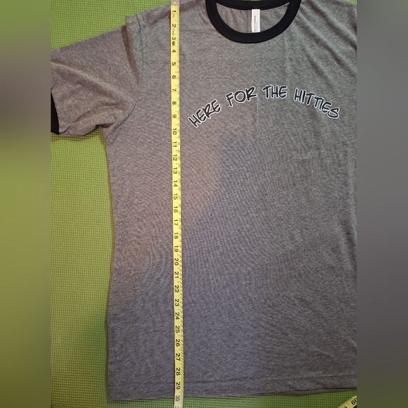 "Here for the Hitties" Heather Grey tshirt Harry Styles size XL - Picture 6 of 6